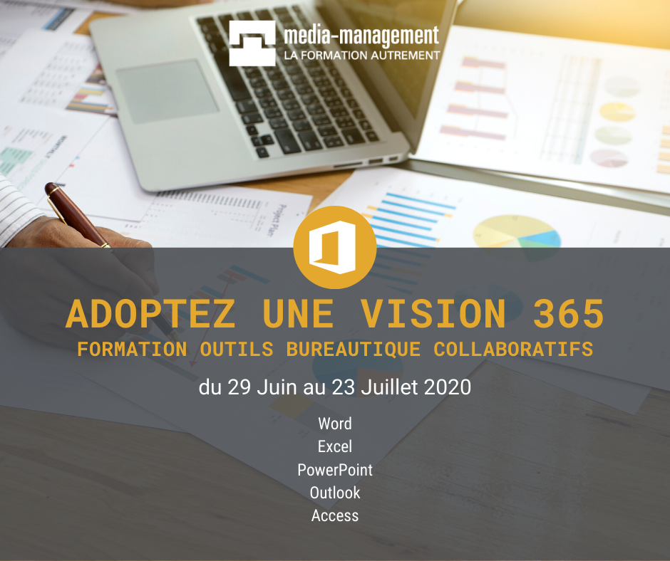 Formation Bureautique Pack Office 365 Compiègne